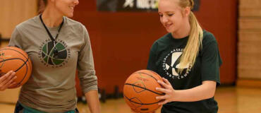Basketball girls camp coach connection
